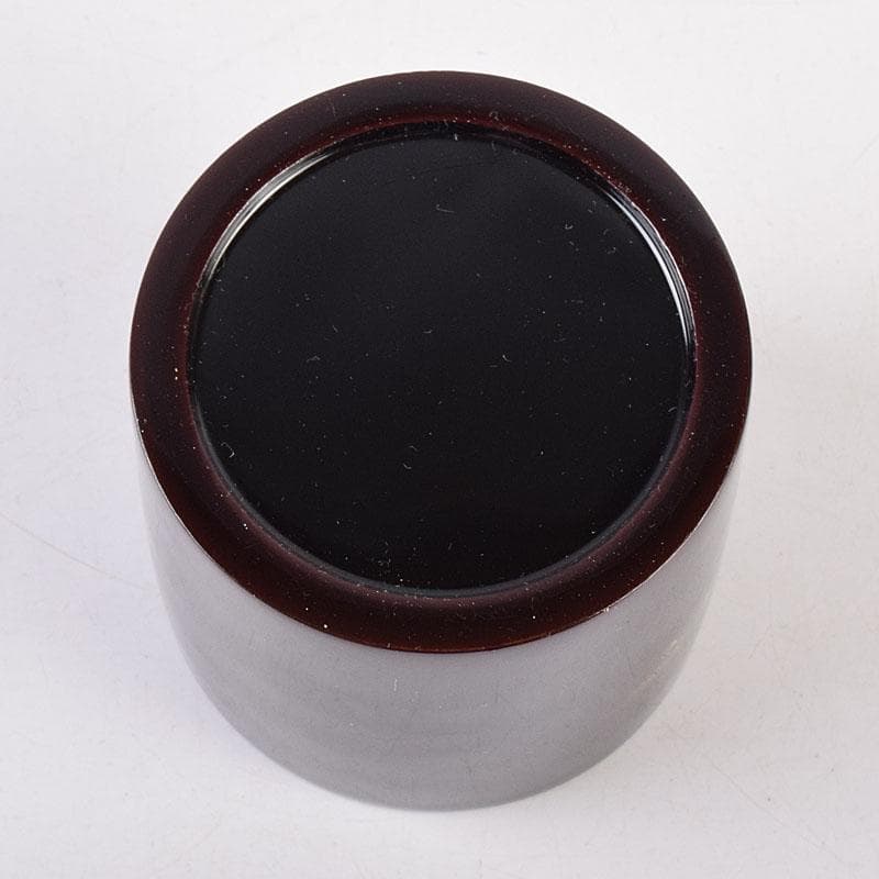 茶道具　越前塗師　宮田宗景作　螺鈿　春の若草蒔絵　金輪寺　棗　共箱　VR8993