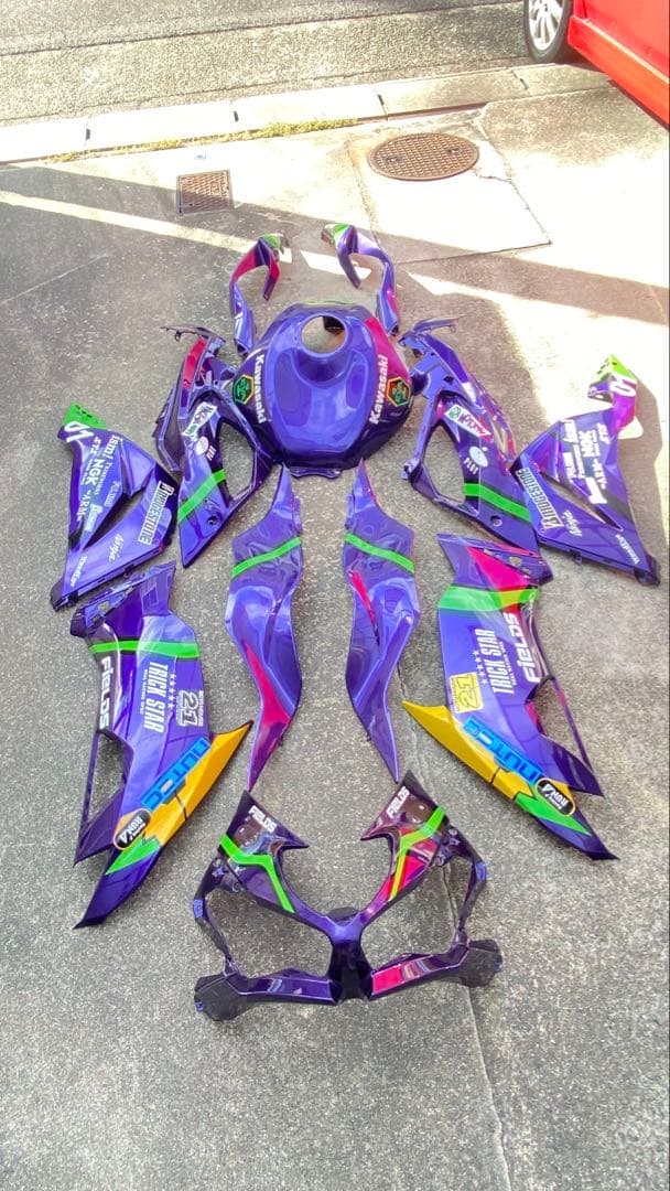 ZX6 RフルカウルセットG型