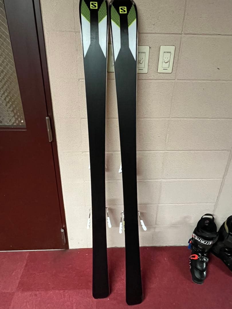 Salomon X-Max スキー 板 黒/黄 163cm