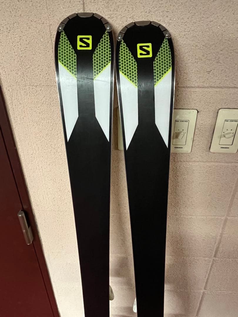 Salomon X-Max スキー 板 黒/黄 163cm