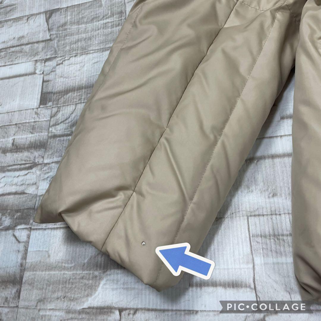 バーバリーロンドン★ダウンジャケット　ベージュ　大きいサイズ　ノバチェック　46