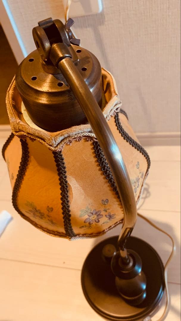 新日本照明 dimmer調光アンティークテーブルランプ　テーブルライト廃盤