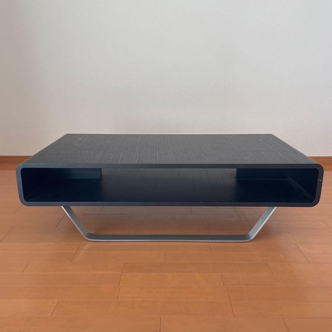 定価79900円　黒いローテーブル　リビングテーブル