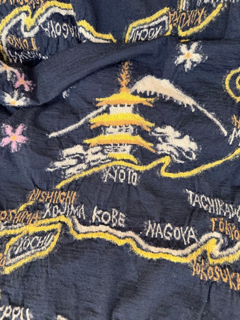 KAPITAL 縮絨ウールマフラー ストール　 スーベニア