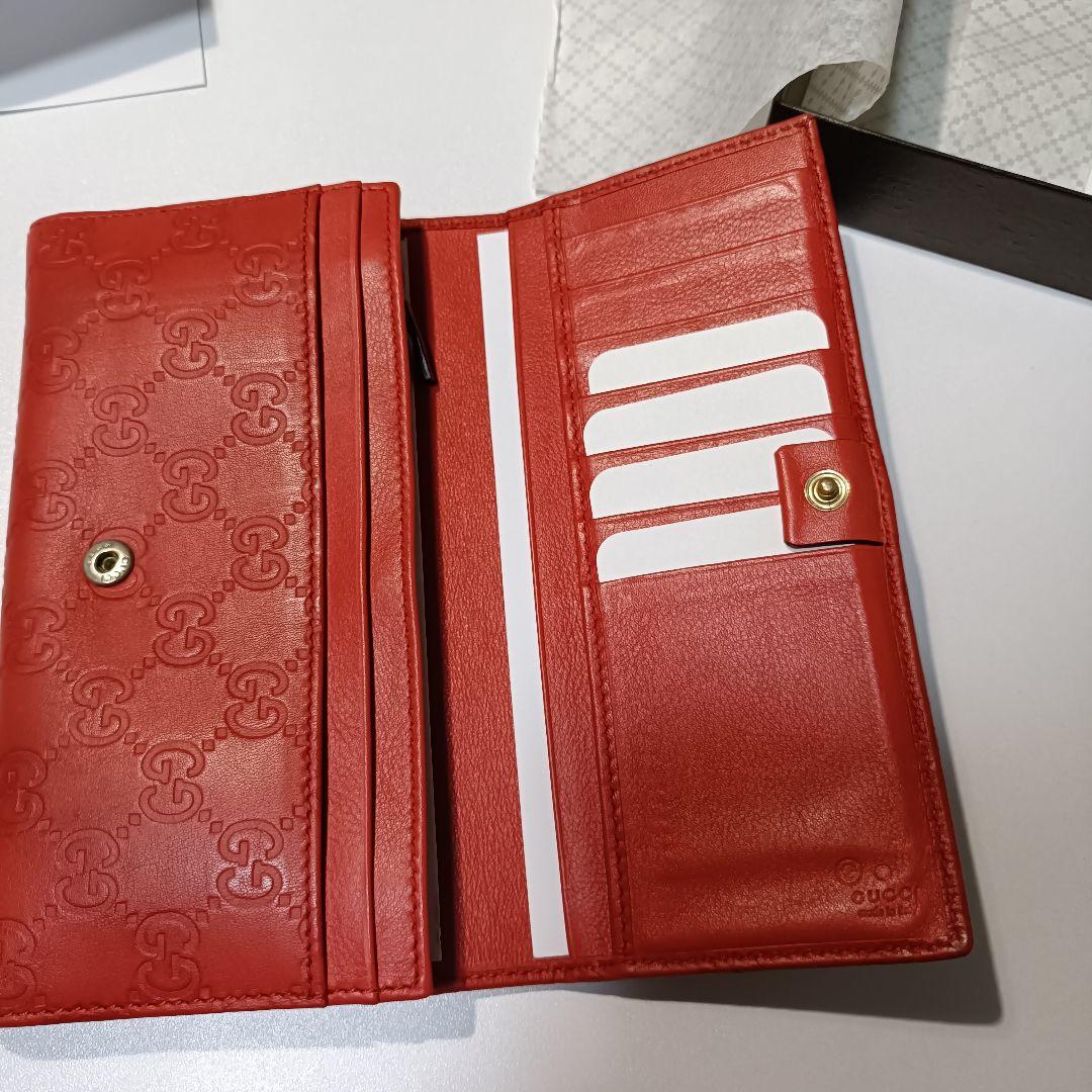 GUCCI グッチ長財布【未使用に近い】