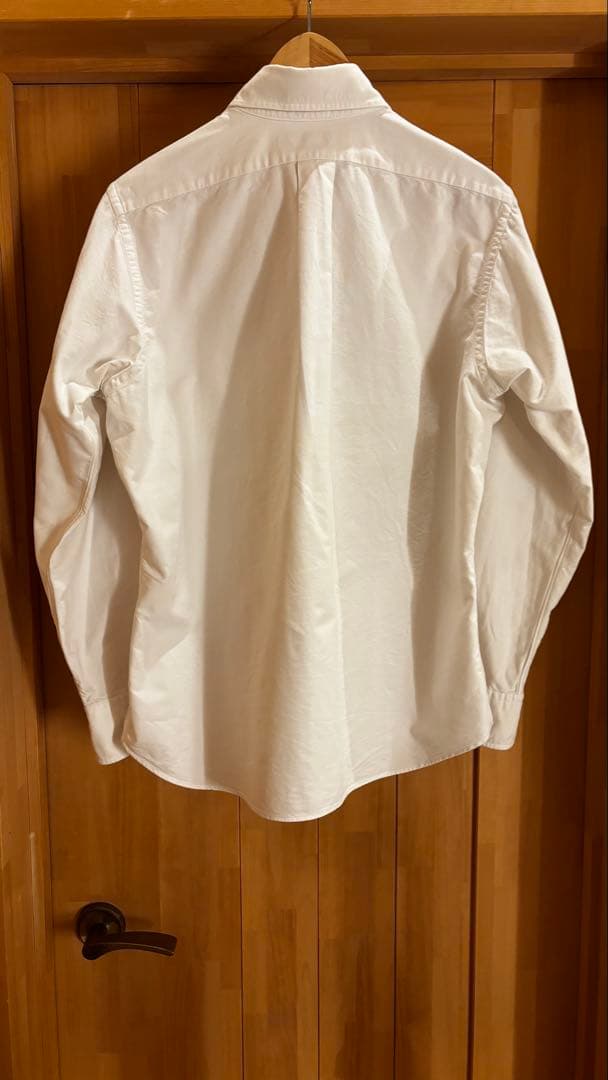 インディビジュアライズド ボタンダウン白シャツ 16-33 　Lサイズ