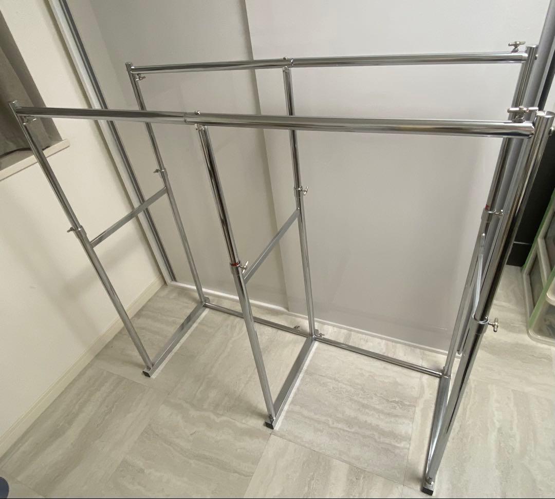 伸縮可能ハンガーラック