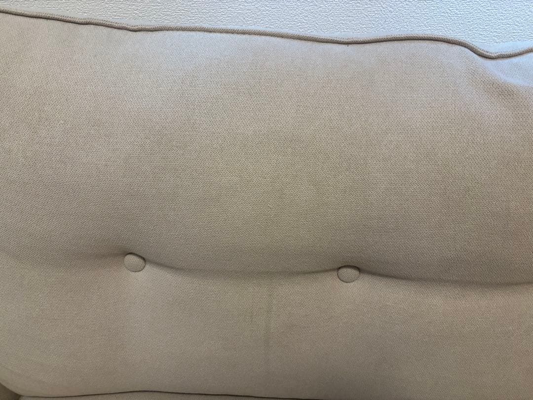 ニトリ　コンパクト2人掛けソファ　ベージュ