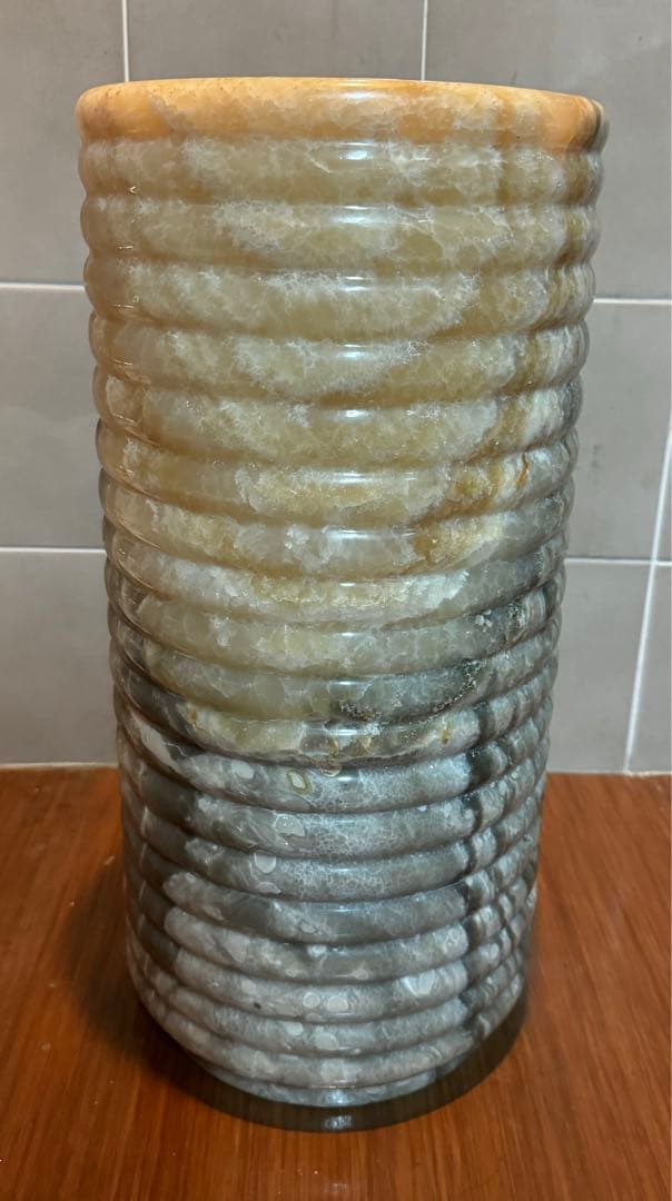 高級大理石スタンド　傘立て　インテリア　置物