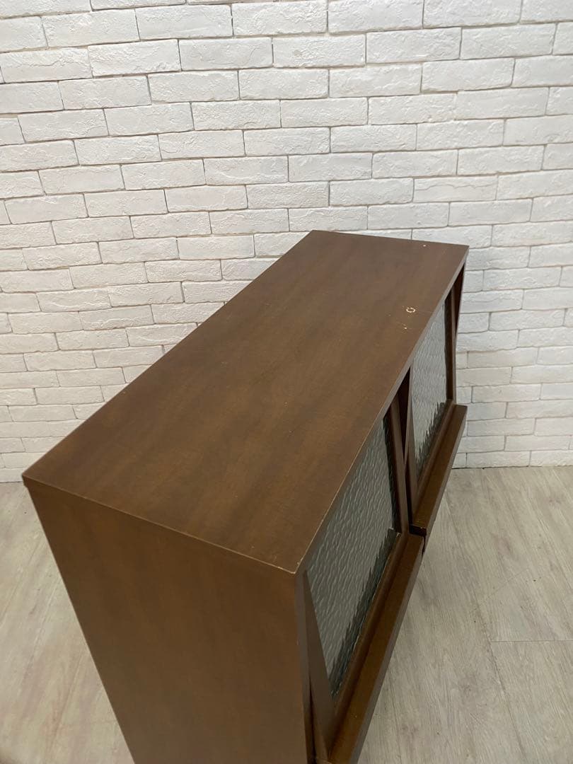 【東京都内23区配送無料】B-COMPANY ブックシェルフ　棚　チェスト　昭和