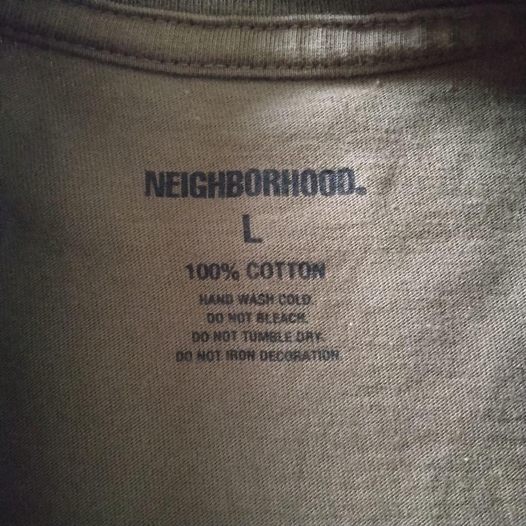 NEIGHBORHOOD. 長袖Tシャツ Lサイズ オリーブ ネイバーフッド