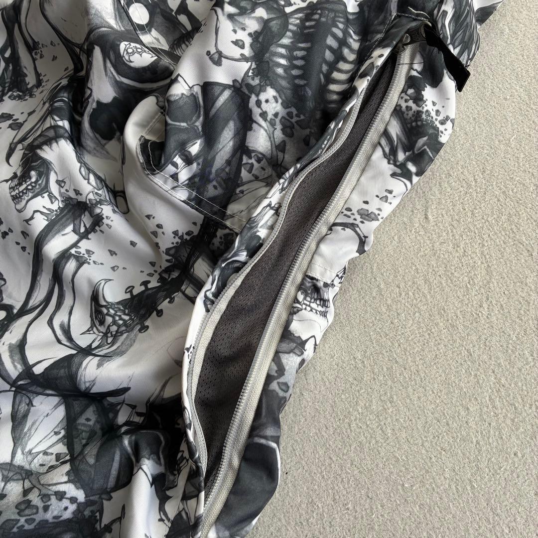 686 MANNUAL WARLOCK JACKET 総柄 スカルプリント L
