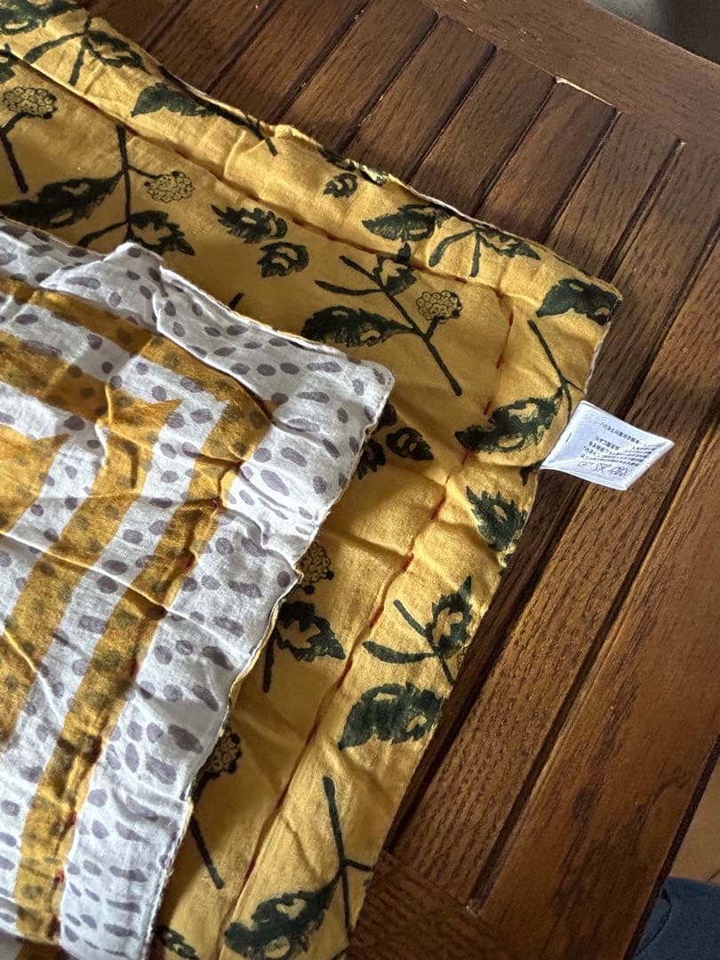 【美品】定価3万円インド製キルトマット
