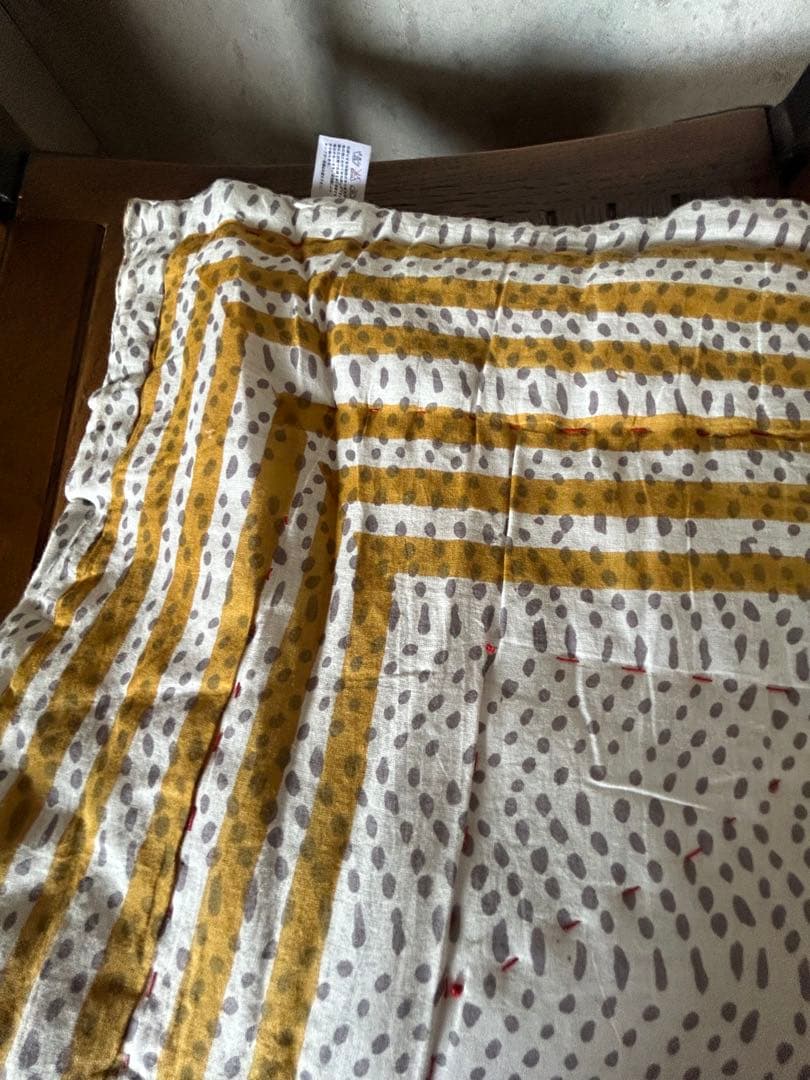 【美品】定価3万円インド製キルトマット