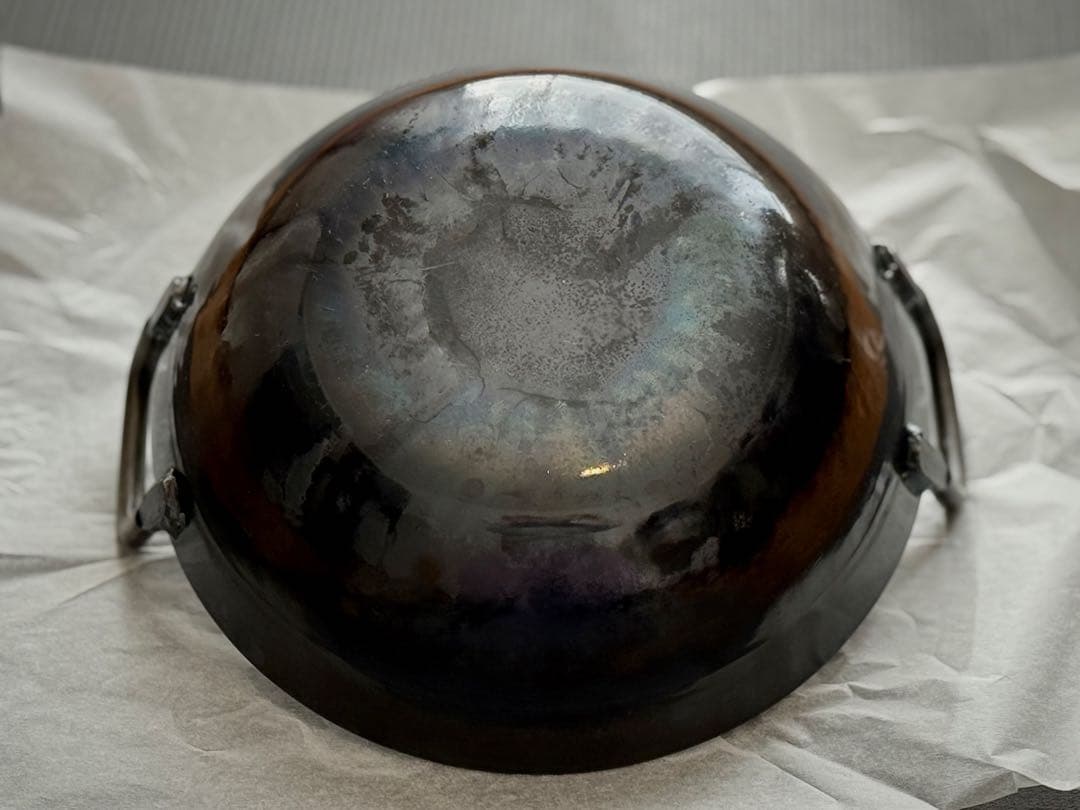釜浅商店 打ち出し揚げ鍋 24cm 山田工業所 中華鍋