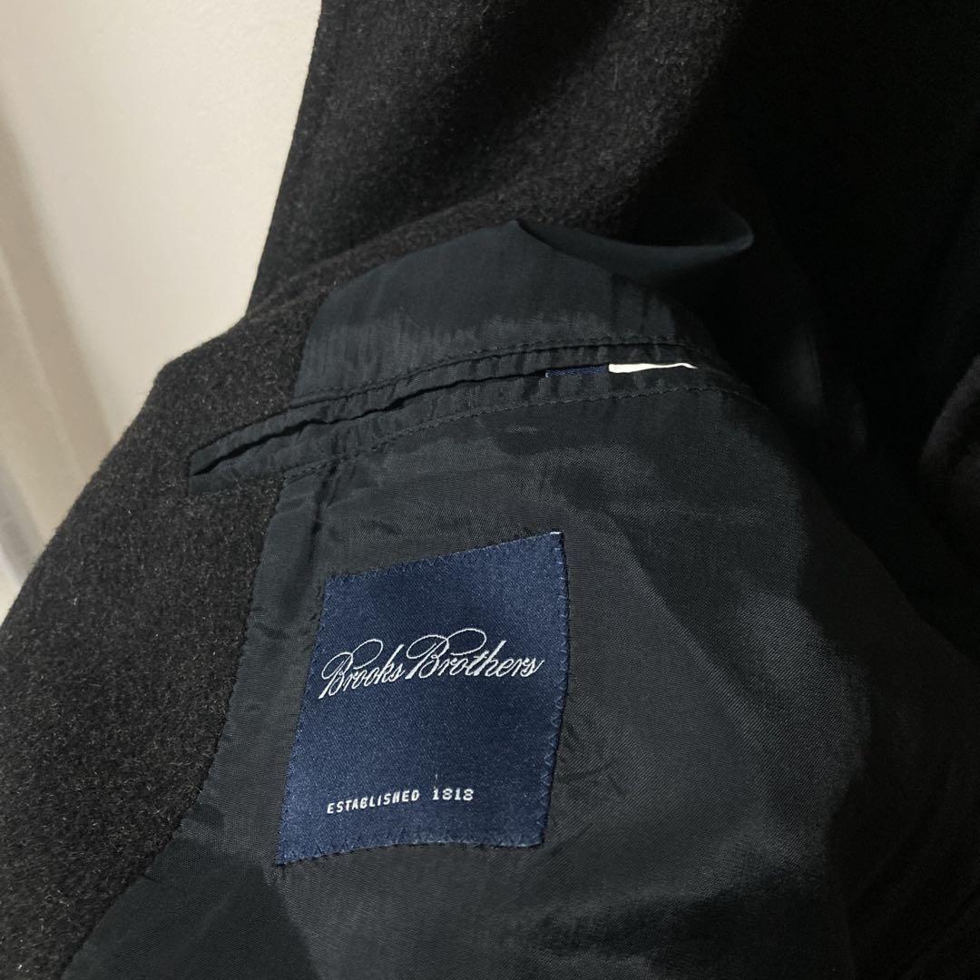 上美品 BROOKS BROTHERS ブルックスブラザーズ カシミヤ混 コート