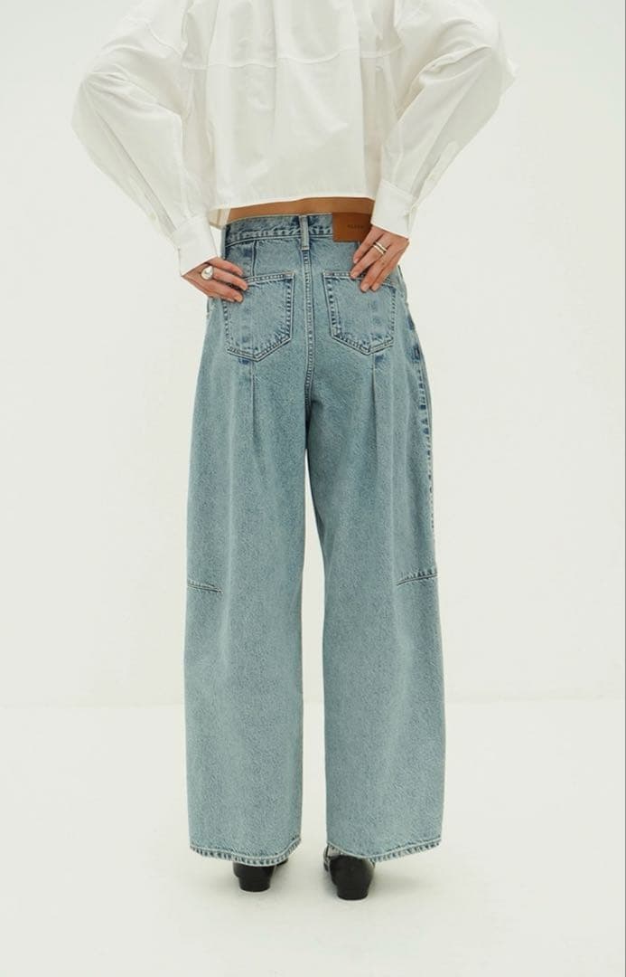 り*み様 CLANE COCOON BULKY DENIM PANTS