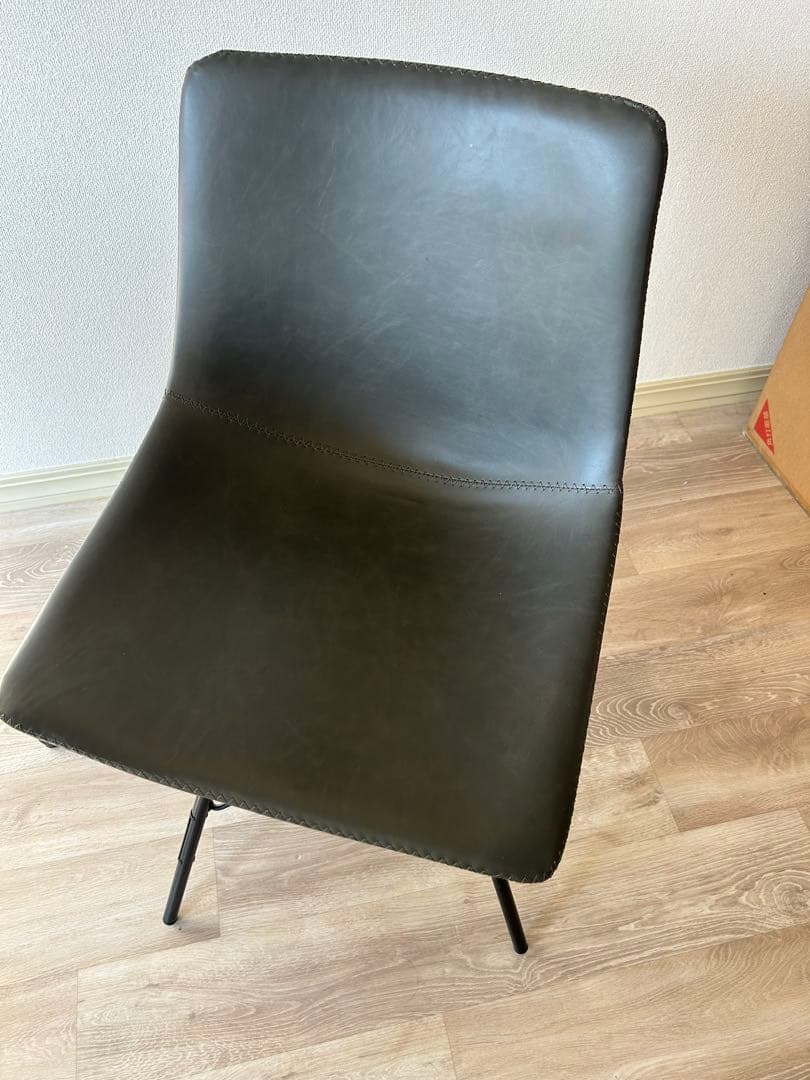 ダイニングチェア LC-1239 ダークグレー　360度回転式①