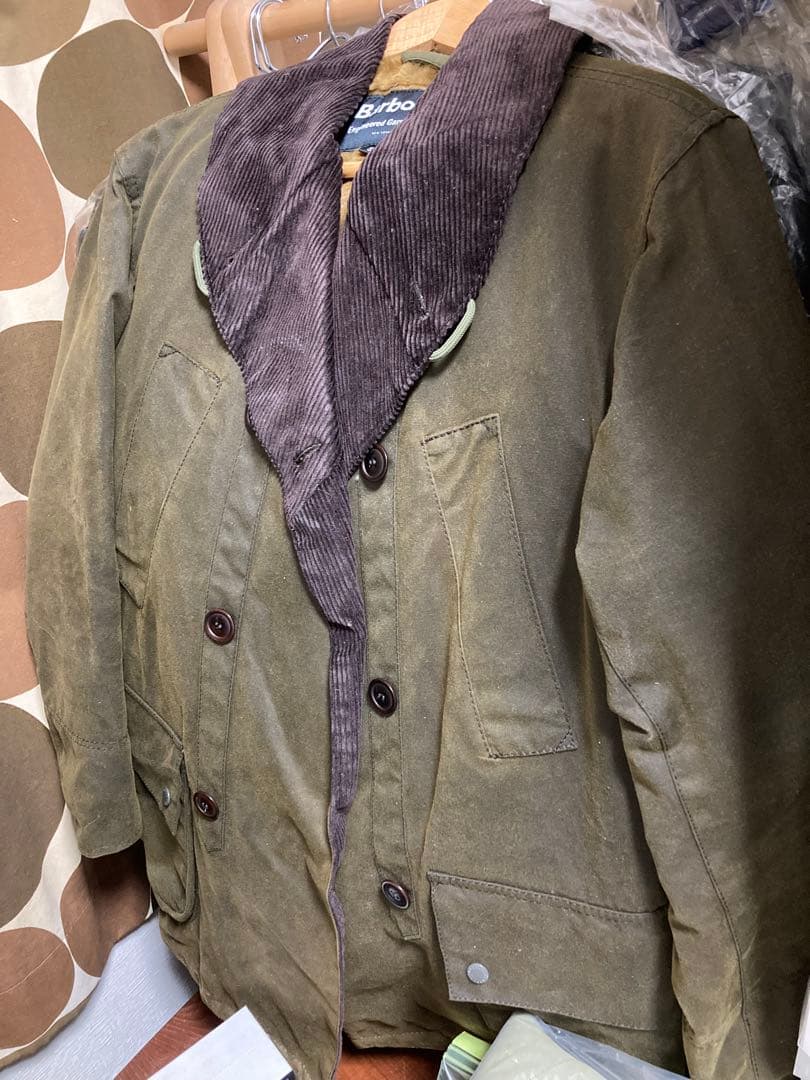 ゆ*と様 Barbour MACKINAW COAT WAXED エンジニアード