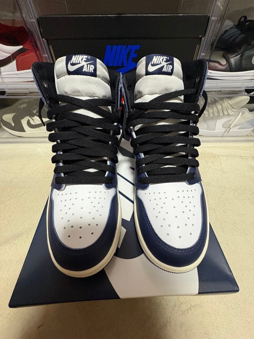 靴 Air Jordan 1 Midnight Navy