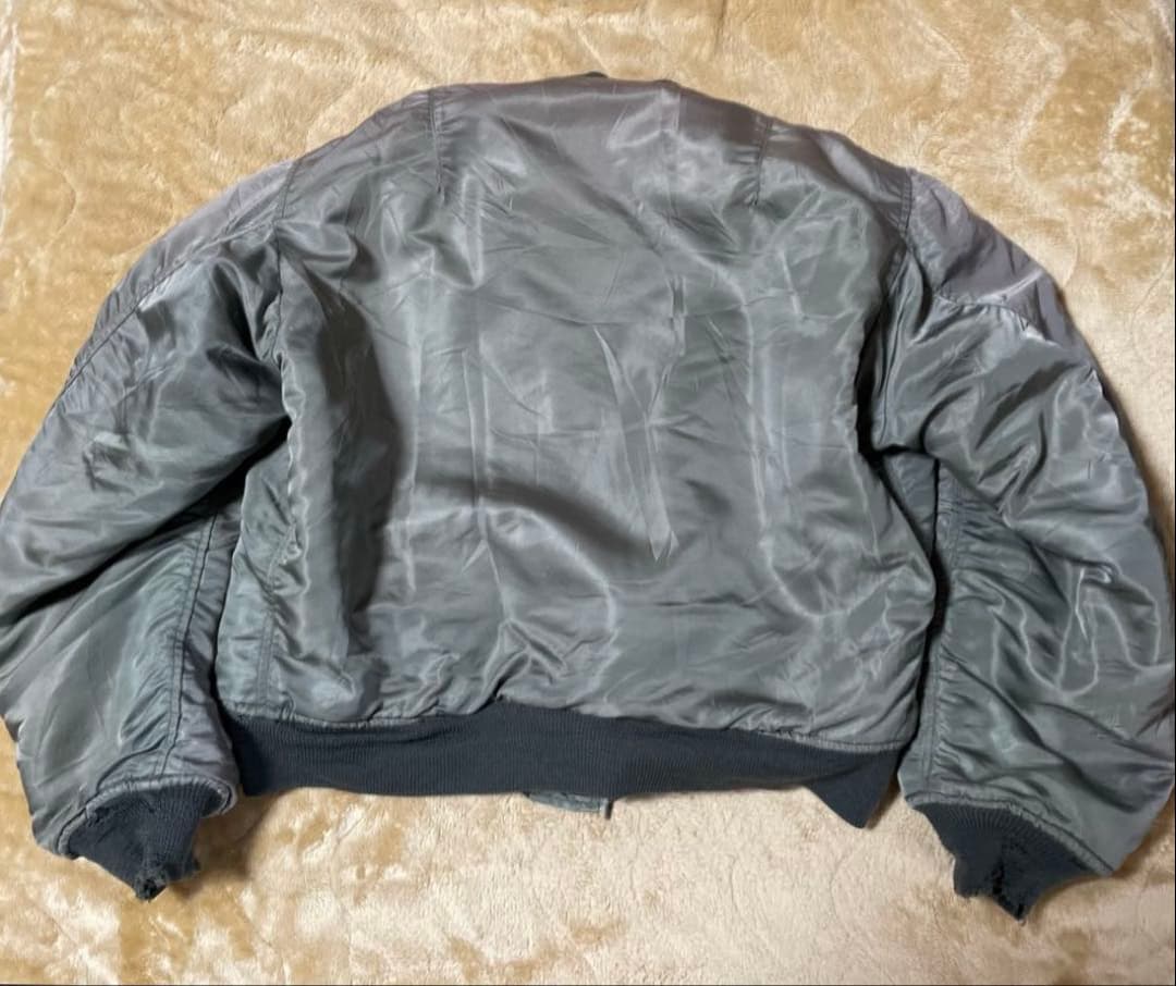 モ*ズ様 50s 米軍実物MA-1 USAF 1958年 8279B Faded