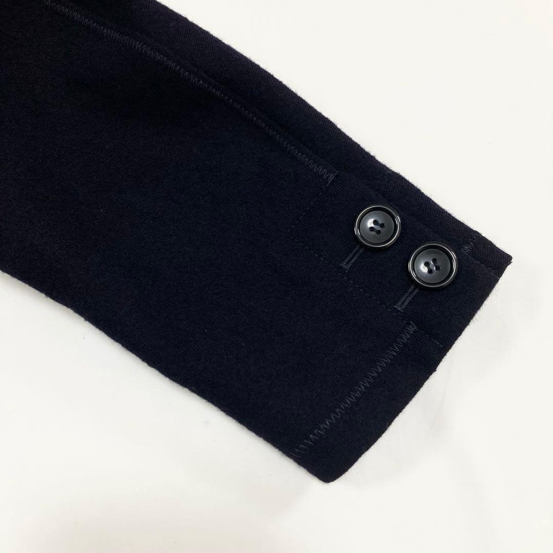 トリココムデギャルソン 18AW 連ボタン 異素材切替 スタンドカラージャケット