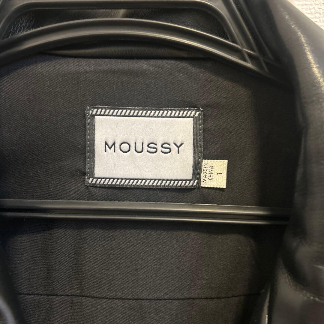 MOUSSY レザージャケット S ⚠️最終値下げ⚠️