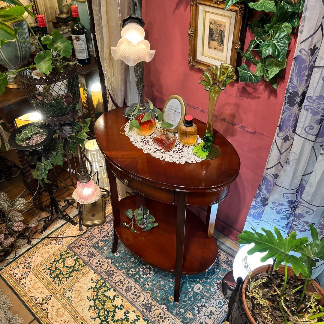 ツンデレ ケントクラシカル　オーバル１DR アクセント　ホールキャビネット