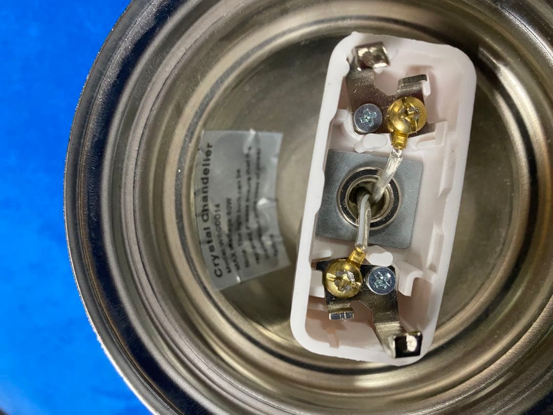 美しい光♦️クリスタル♦️ シャンデリア キラキラ♦️点灯確認済み♦️補償付 送料込