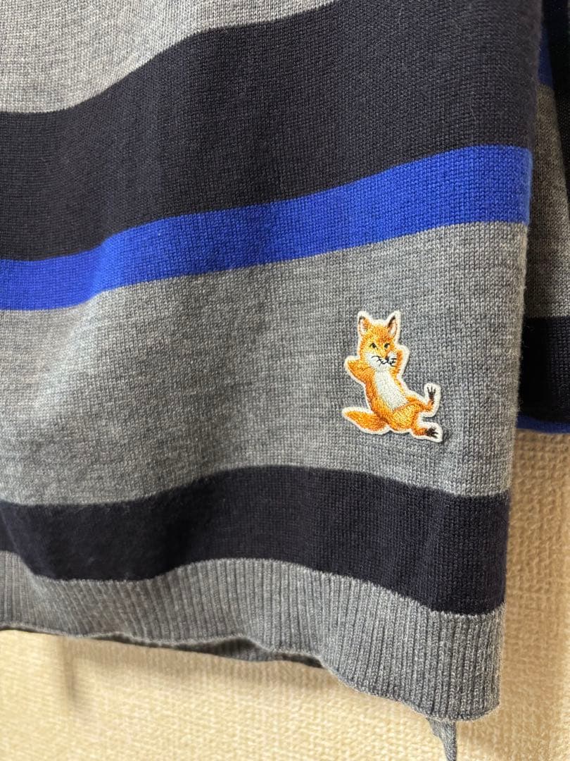 Maison Kitsune メゾンキツネ ウールマフラー