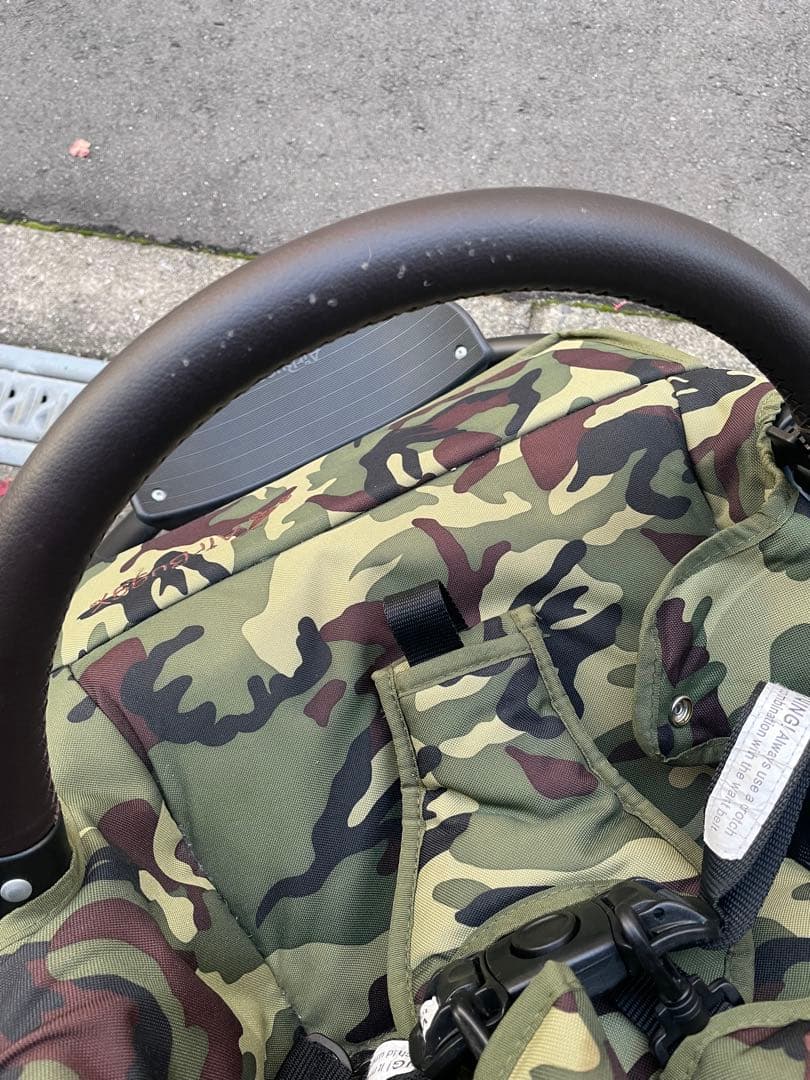 【美品】エアバギー⭐︎限定カラー 迷彩　ベビーカー