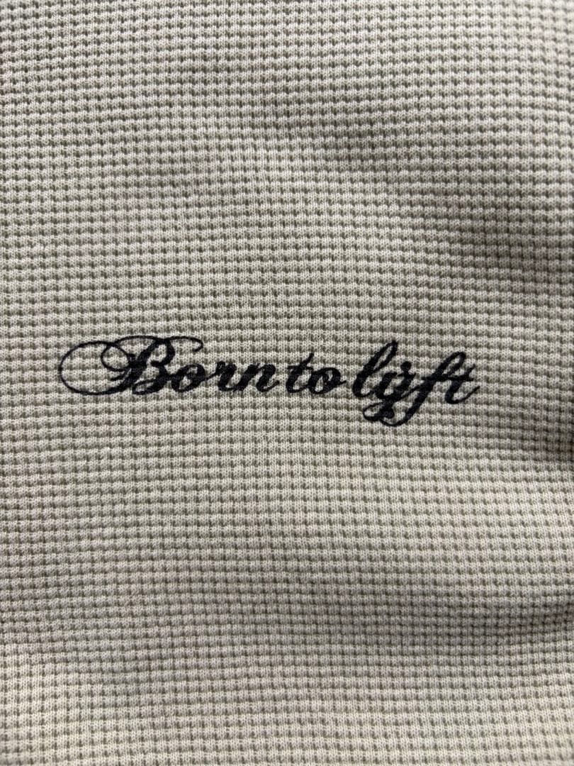 【完売品】LYFT VINTAGE ロングTシャツ サーマル生地 IVORY