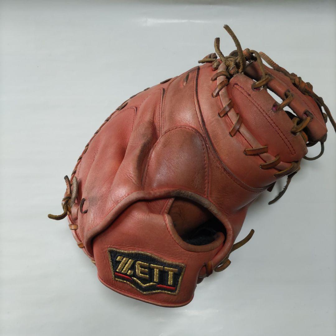 ZETT 硬式ミッド 茶色　傷や汚れあり
