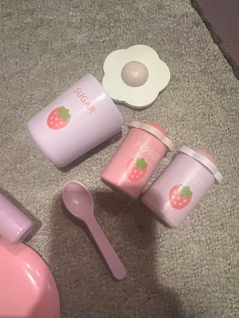 マザーガーデン　希少　リボンベル　キッチン　おままごと　野いちご　DXキッチン