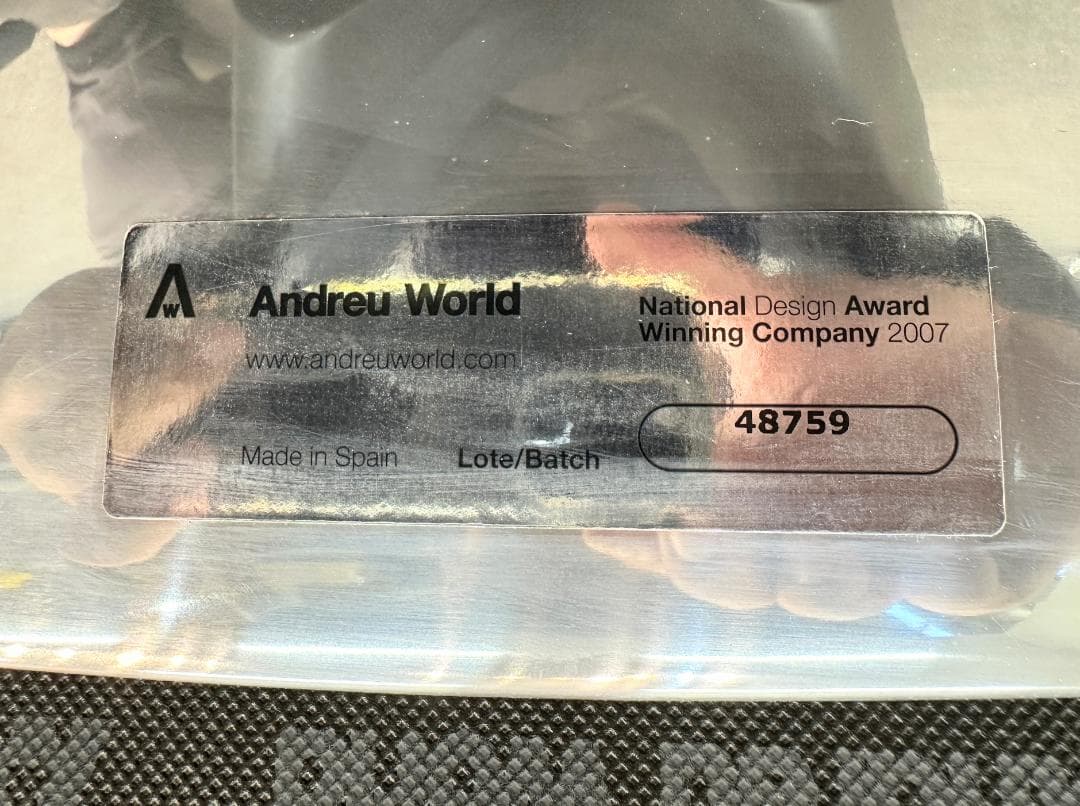 アンドリューワールド■ブランディ　アームチェア　回転　合皮　オフィス　2脚セット