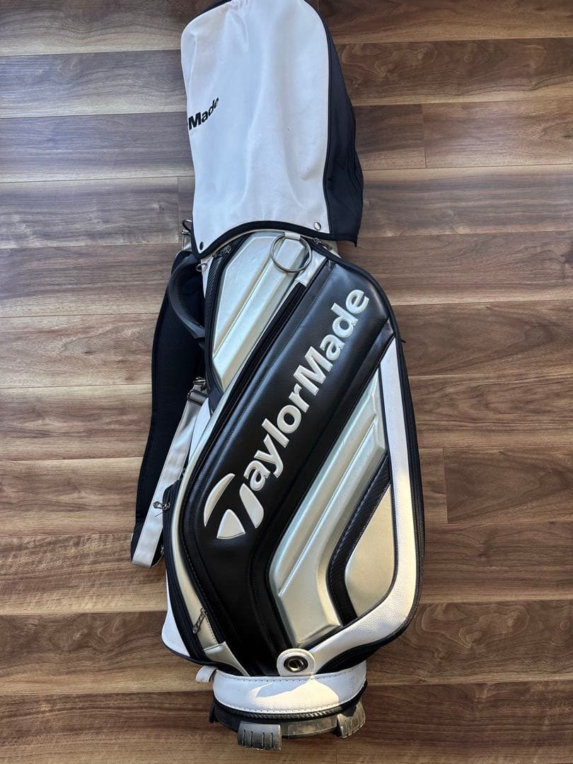 TaylorMade キャディバッグ ホワイト × ブラック