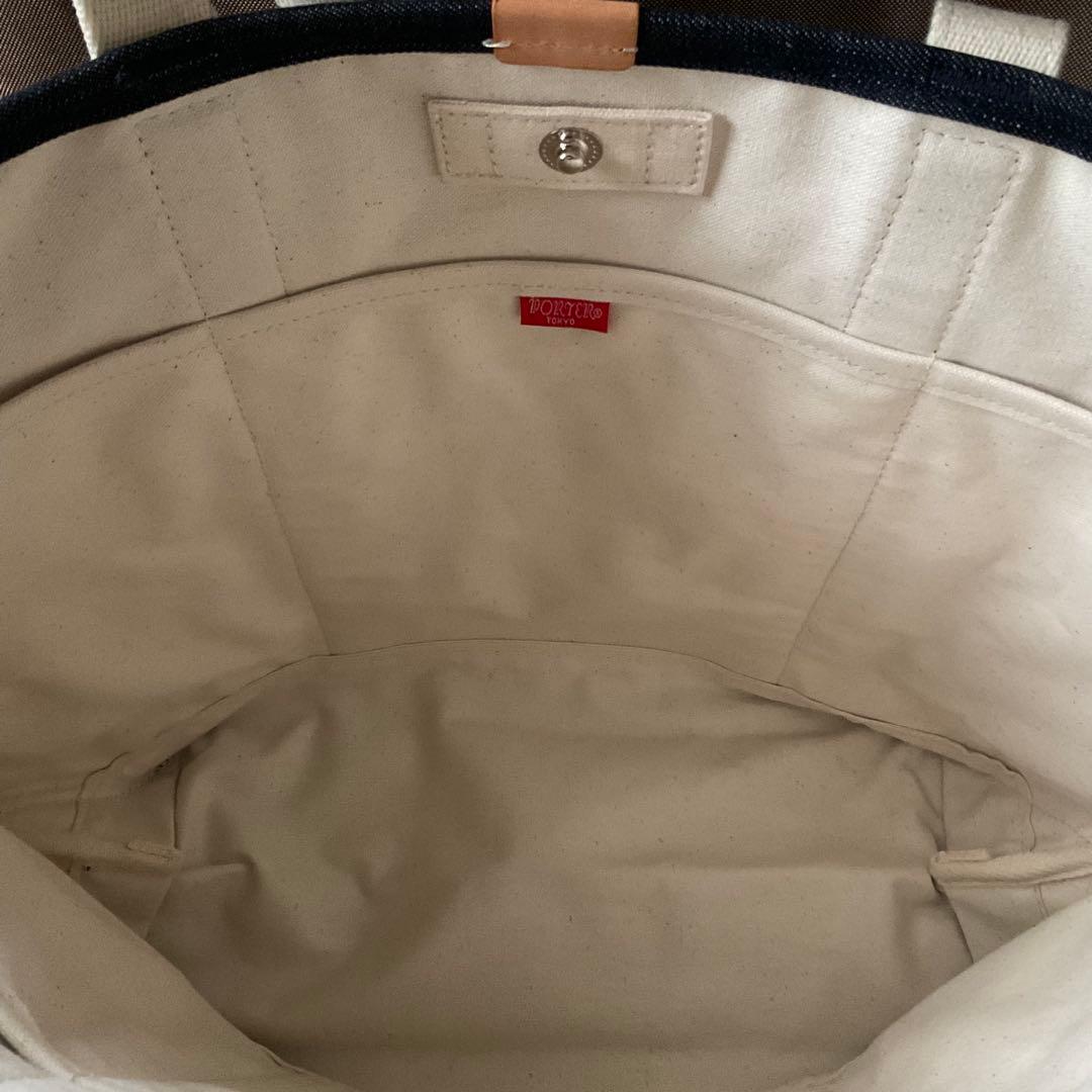 「新品／未使用」PORTER x orgabits デニムトートバッグ