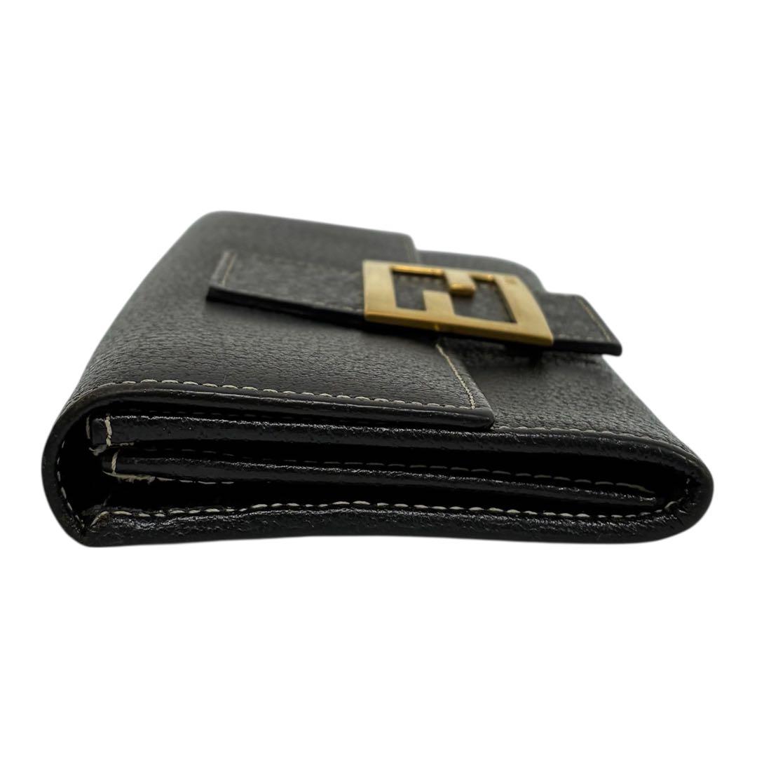FENDI 二つ折り財布 ブラック