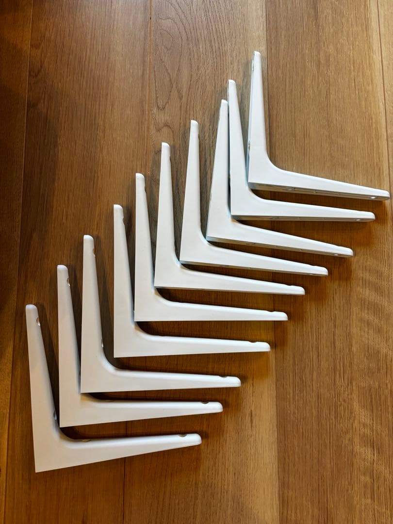 IKEA SIBBHULT ブラケット ホワイト 18x18cm 40個