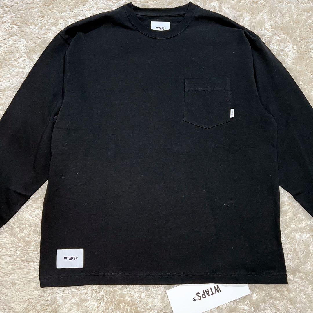 【新品】 WTAPS ロンT ロゴ 胸ポケット NEIGHBORHOOD 背面