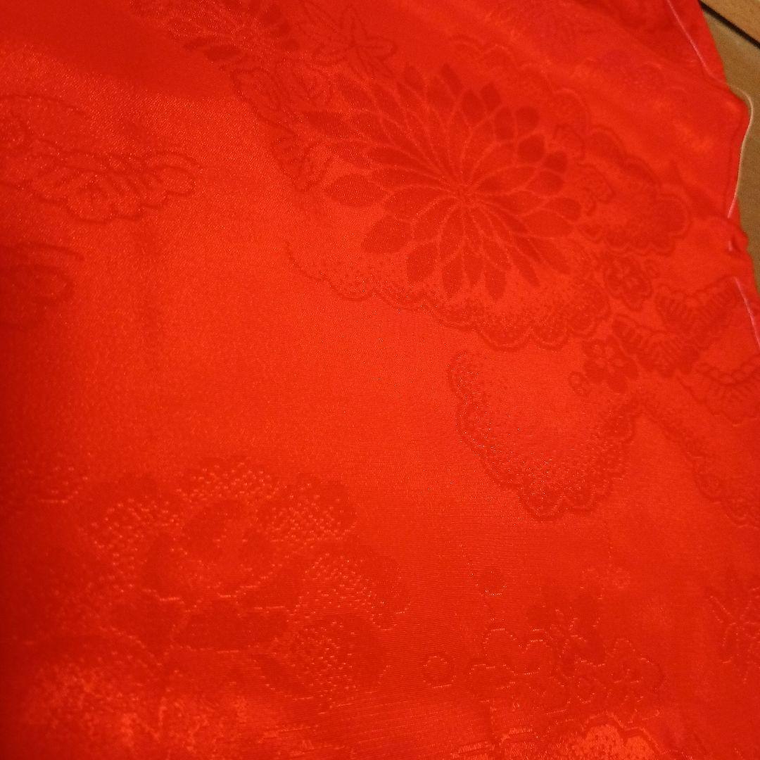 最終京染四つ身絵羽七五三アンティーク9点セット♡鶴柄♡刺繍♡地紋有ります。レトロ