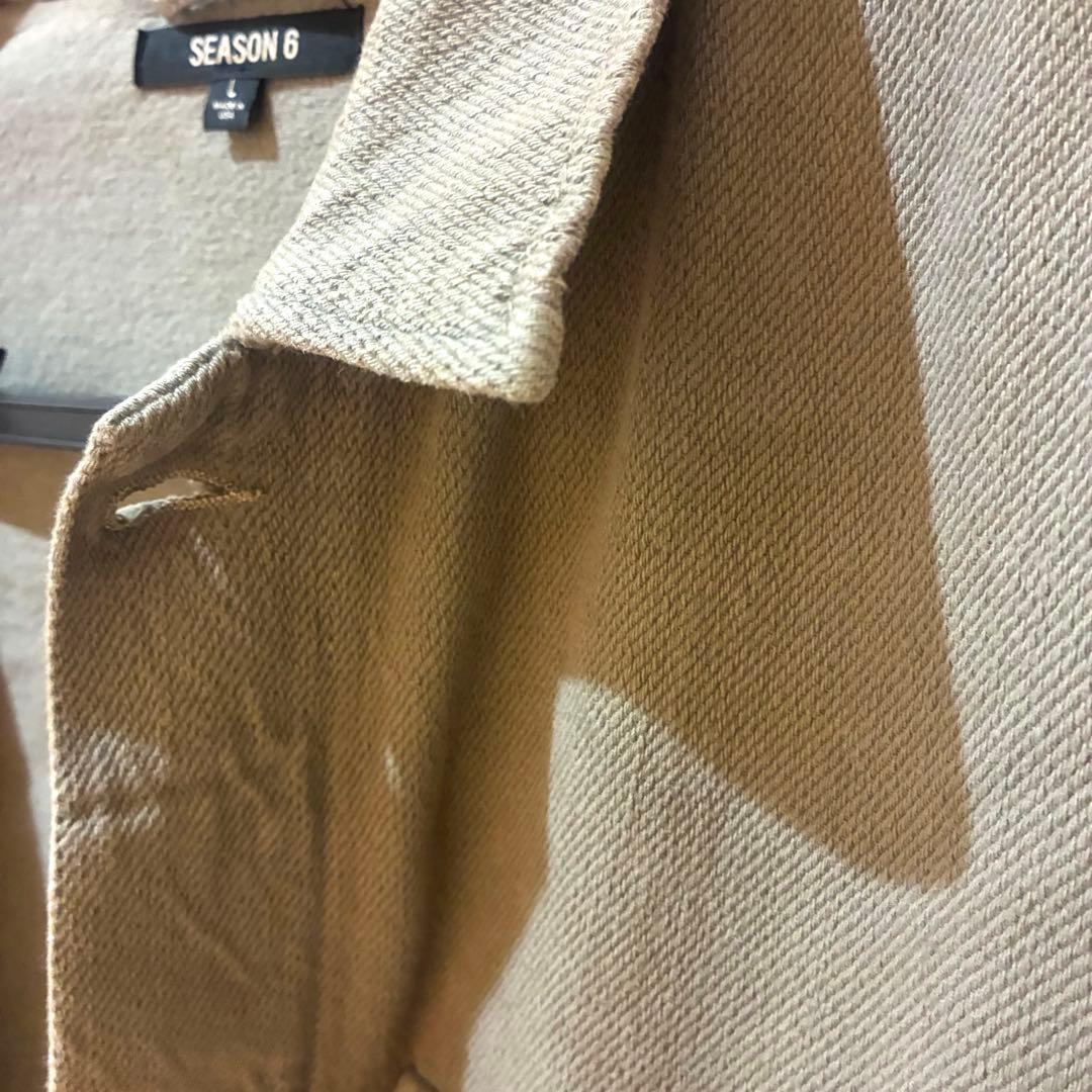 yeezy season 6 シャツ ジャケット