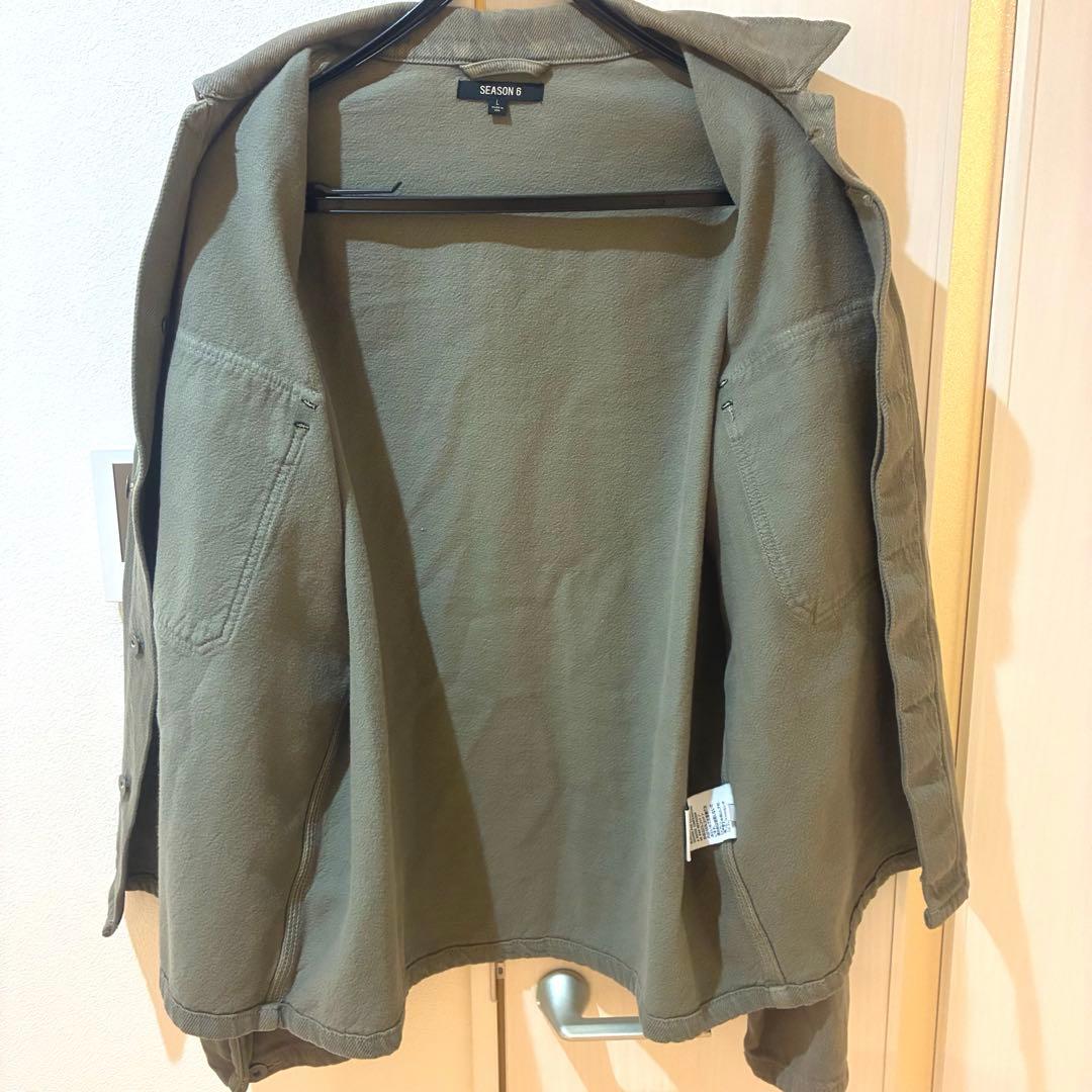 yeezy season 6 シャツ ジャケット