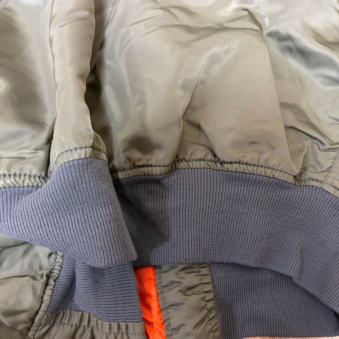 【90’s アメリカ製】ALPHA INDUSTRIES MA-1 L