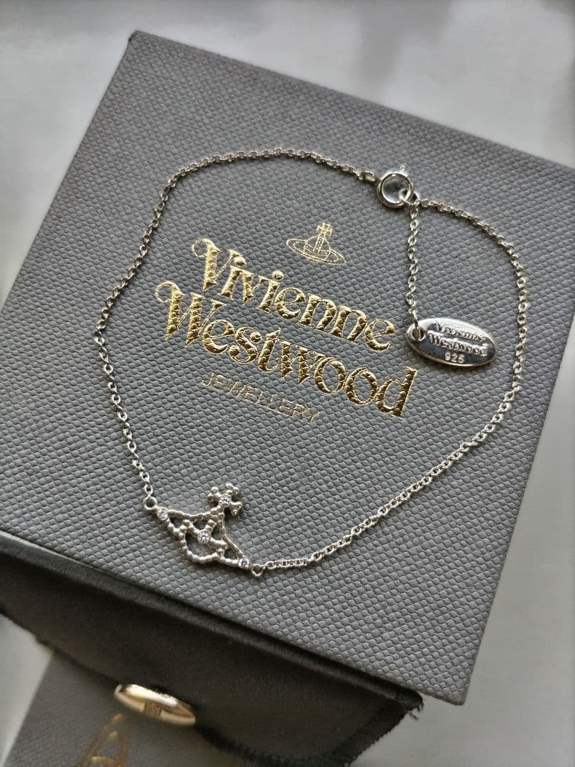 未使用品 Vivienne Westwood シルバーブレスレット