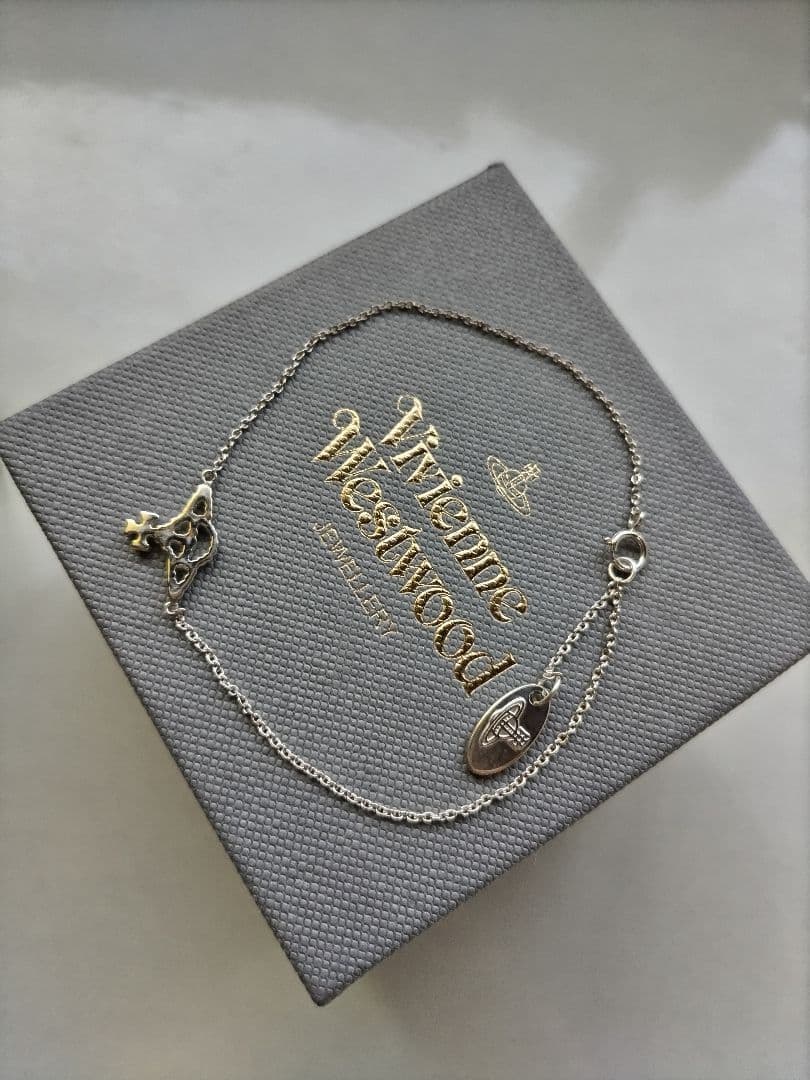 未使用品 Vivienne Westwood シルバーブレスレット