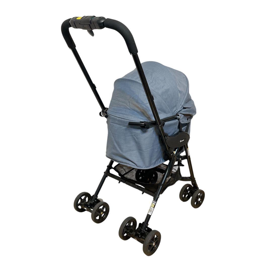 コンビ　ペットカート　ミリミリライト　ライトグレー　COMBI 軽量