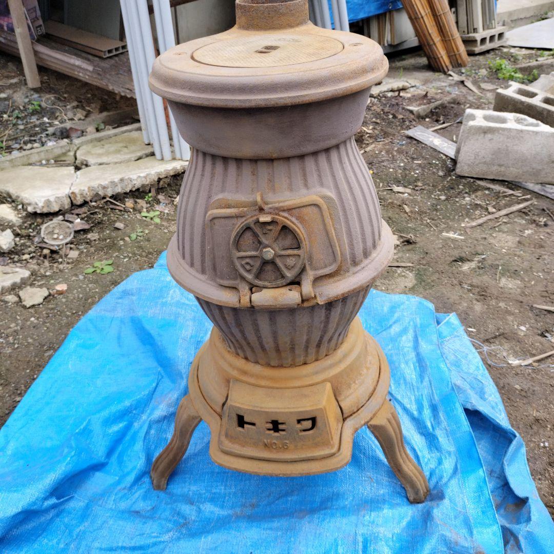 トキワ　ダルマストーブ　レトロ　アンティーク　昭和