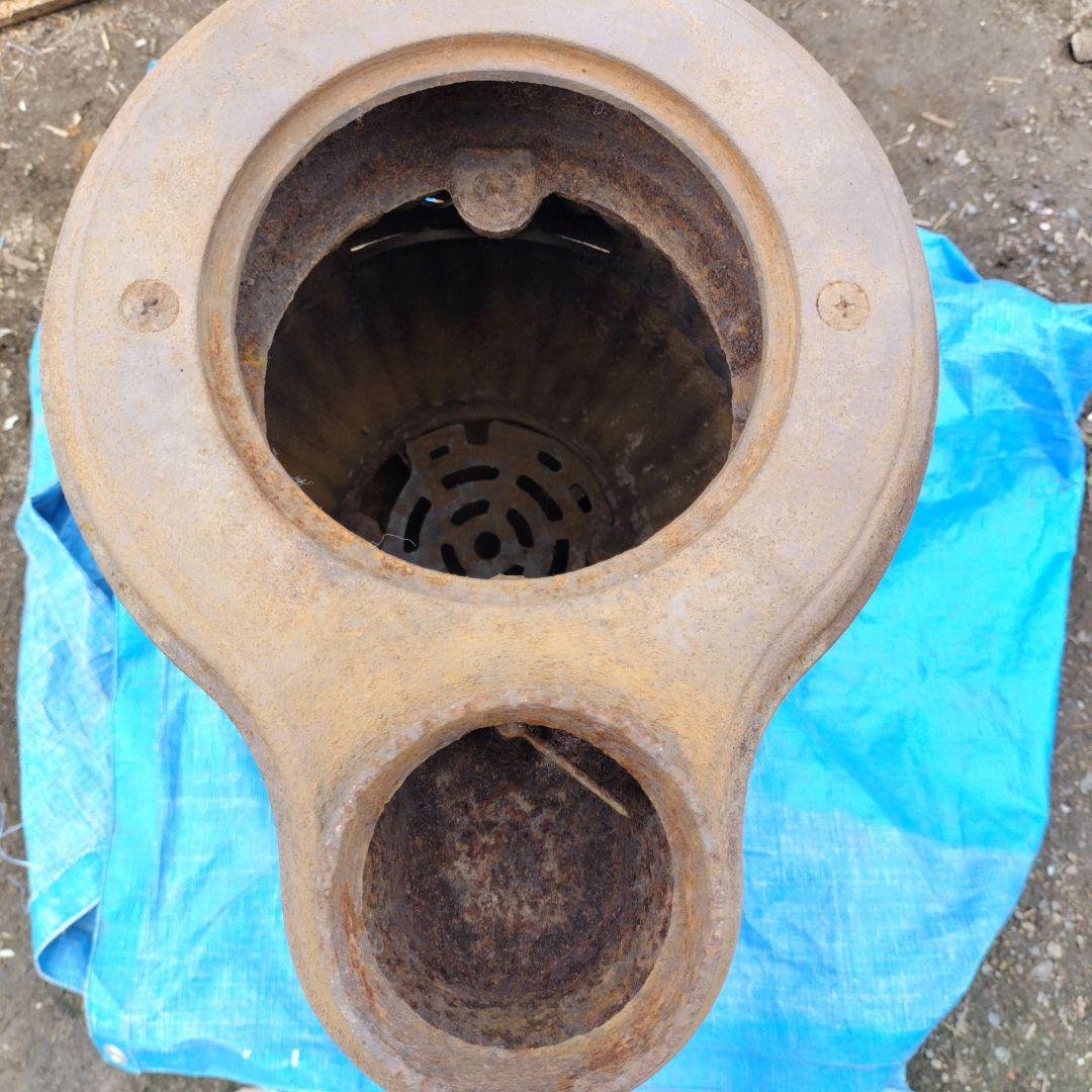 トキワ　ダルマストーブ　レトロ　アンティーク　昭和