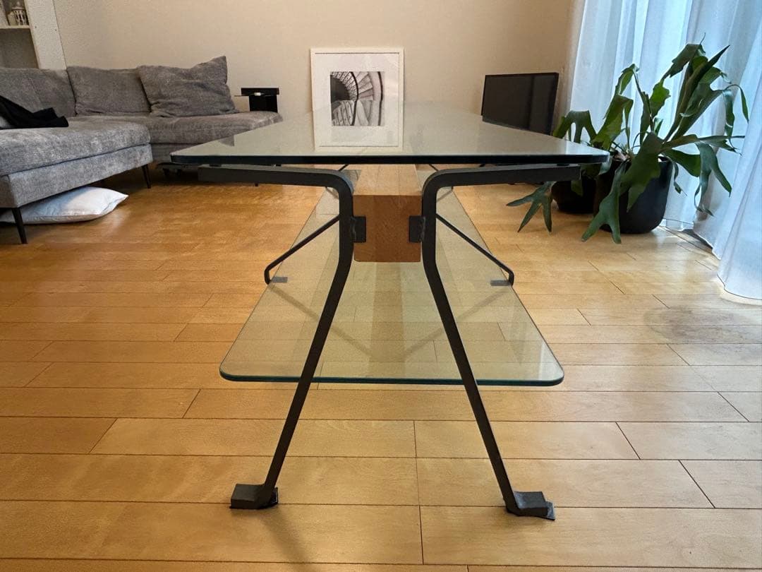 driade ドリアデ ガラス テーブル エンツォ・マリ